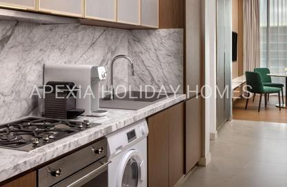 Hotel  and  Hotel Apartment - Studio - 1 Bathroom for rent in Intercontinental Residences Business Bay - Business Bay - Dubai