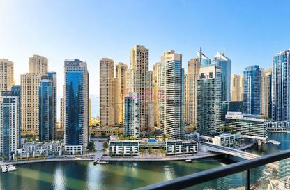 Apartment - 1 Bedroom - 3 Bathrooms for rent in Vida Residences Dubai Marina - Dubai Marina - Dubai