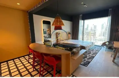 Apartment - Studio - 1 Bathroom for rent in Mama Shelter Residences - Business Bay - Dubai