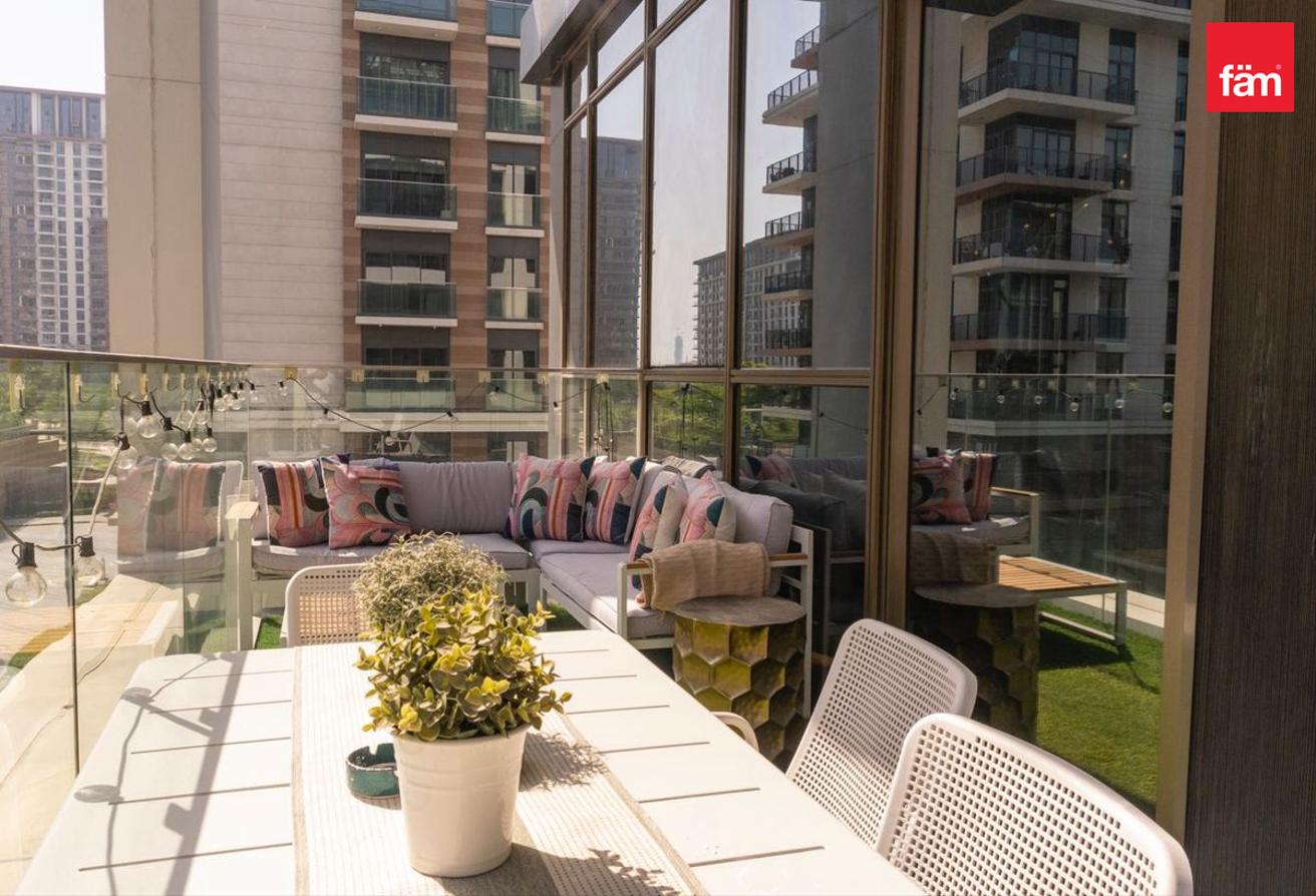 Fully Furnished, Maids room, Balcony photo 12