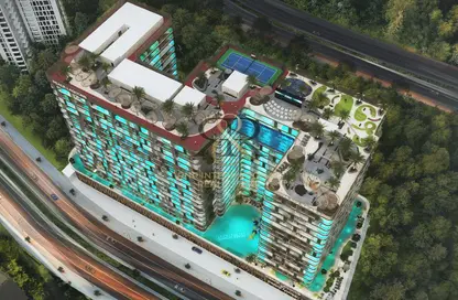 Apartment - 2 Bedrooms - 2 Bathrooms for sale in Peace Lagoons by Peace Homes - Dubai Land Residence Complex - Dubai