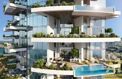 شقة - غرفة نوم - 2 حمامات للبيع في بناية ايه - داماك باي - دبي هاربور - دبي