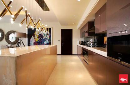 Apartment - 3 Bedrooms - 4 Bathrooms for rent in Ruby - Tiara Residences - Palm Jumeirah - Dubai