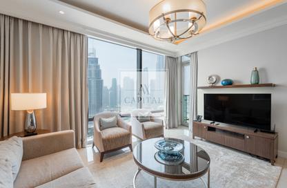 Apartment - 1 - 2 for rent in The Address Residence Fountain Views 1 - The Address Residence Fountain Views - Downtown Dubai - Dubai
