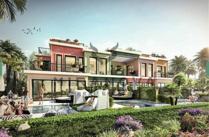 Townhouse - 3 - 3 for sale in Portofino - Damac Lagoons - Dubai