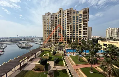 Apartment - 2 Bedrooms - 4 Bathrooms for rent in Marina Residences 1 - Marina Residences - Palm Jumeirah - Dubai