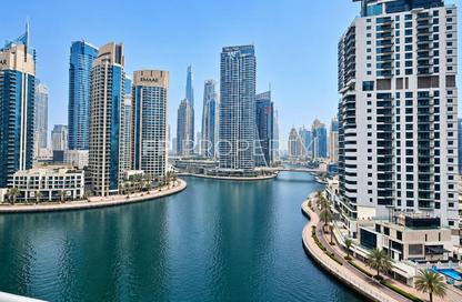 Apartment - 1 - 2 for rent in Marina View Tower B - Marina View - Dubai Marina - Dubai