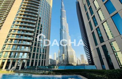 Apartment - 2 Bedrooms - 3 Bathrooms for rent in Burj Vista Tower 1 - Burj Vista - Downtown Dubai - Dubai
