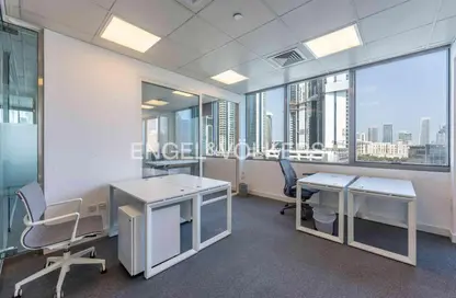 Office Space - Studio - 1 Bathroom for rent in Aurora Tower - Dubai Media City - Dubai