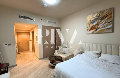 Apartment - Studio - 1 Bathroom for rent in Azizi Riviera 36 - Azizi Riviera - Meydan One - Meydan - Dubai