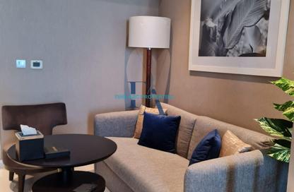 Apartment - Studio - 1 Bathroom for rent in Damac Maison Prive A - Damac Maison Prive - Business Bay - Dubai