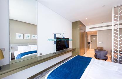 Apartment - Studio - 1 Bathroom for rent in Damac Maison Prive A - Damac Maison Prive - Business Bay - Dubai
