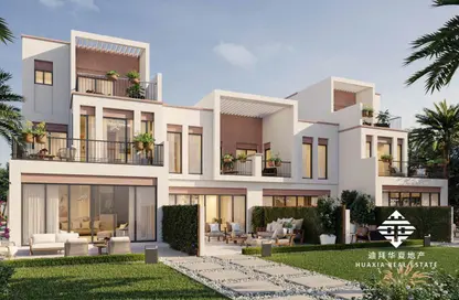Townhouse - 4 Bedrooms - 4 Bathrooms for sale in Costa Brava 1 - Costa Brava at DAMAC Lagoons - Damac Lagoons - Dubai