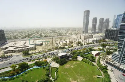شقة - غرفة نوم - 1 حمام للايجار في بوابة دبي الجديدة 1 - (JLT) مجمع Q - أبراج بحيرات الجميرا - دبي