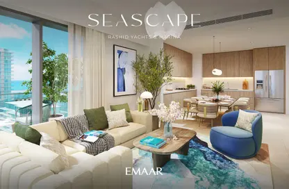 شقة - 2 غرف نوم - 2 حمامات للبيع في سي سكيب - ميناء راشد - دبي