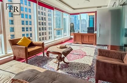 Office Space - Studio - 1 Bathroom for rent in Churchill Executive Tower - Churchill Towers - Business Bay - Dubai