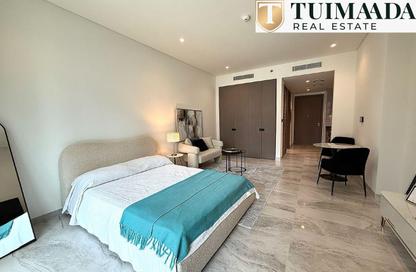 Apartment - Studio - 1 Bathroom for rent in Peninsula Five - Peninsula - Business Bay - Dubai