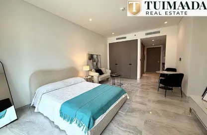 Apartment - 1 Bathroom for rent in Peninsula Five - Peninsula - Business Bay - Dubai