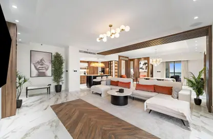 Apartment - 3 Bedrooms - 5 Bathrooms for rent in Rimal 4 - Rimal - Jumeirah Beach Residence - Dubai