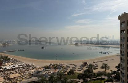 Apartment - 3 Bedrooms - 4 Bathrooms for rent in Al Das - Shoreline Apartments - Palm Jumeirah - Dubai
