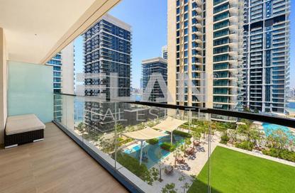 شقة - 2 - 2 للايجار في برج Marina Vista 1 - مارينا فيستا - إعمار بيتشفرونت - دبي هاربور - دبي