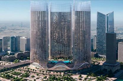 شقة - غرفة نوم - 2 حمامات للبيع في برج بن غاطي سكاي رايز أ - بن غاطي سكاي رايز - الخليج التجاري - دبي
