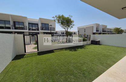 Townhouse - 4 - 4 for rent in Maha Townhouses - Town Square - Dubai