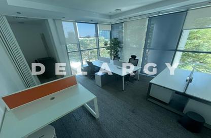 Office Space - Studio - 1 Bathroom for rent in Indigo Icon - JLT Cluster F - Jumeirah Lake Towers - Dubai