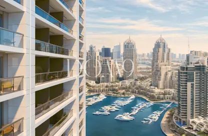 شقة - غرفة نوم - 2 حمامات للبيع في بيلاجوس من آي جي أو - دبي مارينا - دبي