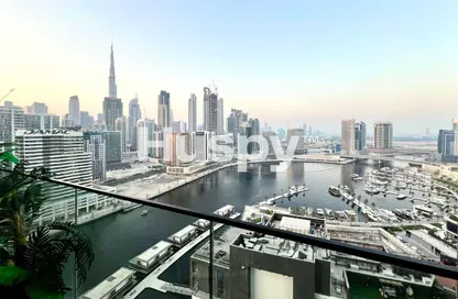 شقة - غرفة نوم - 2 حمامات للايجار في بن غاطي كانال - الخليج التجاري - دبي