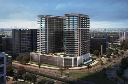 Apartment - Studio - 1 Bathroom for sale in Binghatti Ghost - Dubai Healthcare City 2 - Al Jaddaf - Dubai