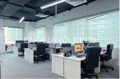 Office Space - Studio - 1 for rent in Bay Square Building 12 - Bay Square - Business Bay - Dubai