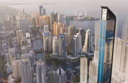 Apartment - 1 - 1 for sale in Franck Muller Vanguard - Dubai Marina - Dubai