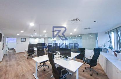 Office Space - Studio - 2 Bathrooms for rent in One Lake Plaza - JLT Cluster T - Jumeirah Lake Towers - Dubai