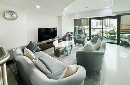 Duplex - 2 - 2 for rent in Jumeirah Living - World Trade Centre Residence - World Trade Center - Dubai