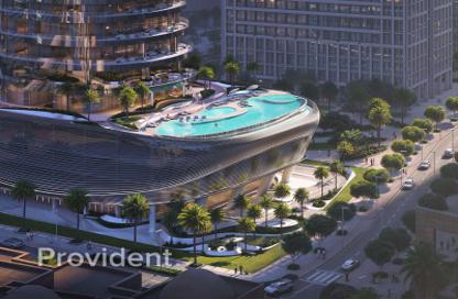 Apartment - 1 - 2 for sale in Binghatti Aquarise - Business Bay - Dubai