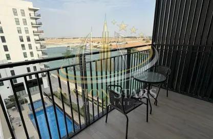 Apartment - Studio - 1 Bathroom for rent in Waters Edge - Yas Island - Abu Dhabi