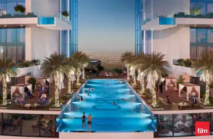 Apartment - 1 Bedroom - 2 Bathrooms for sale in Cavalli Casa Tower - Dubai Media City - Dubai