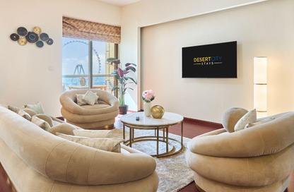 Apartment - 2 Bedrooms - 3 Bathrooms for rent in Rimal 4 - Rimal - Jumeirah Beach Residence - Dubai
