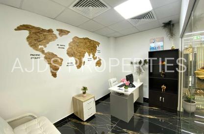 Office Space - Studio - 1 Bathroom for rent in Horizone Building - Port Saeed - Deira - Dubai