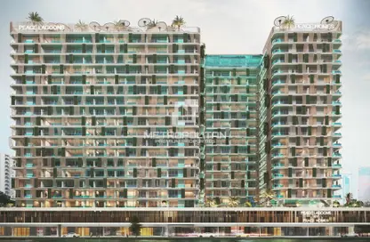 Apartment - 1 Bathroom for sale in Peace Lagoons II by Peace Homes - Dubai Land Residence Complex - Dubai