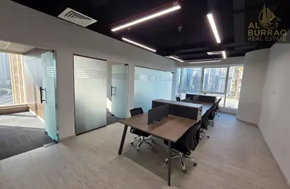 Office Space - 1 Bedroom - 1 Bathroom for rent in Silver Tower - Business Bay - Dubai
