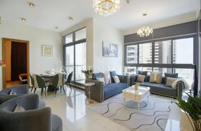 Apartment - 3 Bedrooms - 3 Bathrooms for rent in Iris Blue - Dubai Marina - Dubai