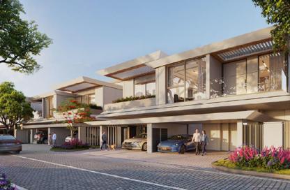 Townhouse - 4 - 4 for sale in Azizi Florence - Um Fanain - Sharjah
