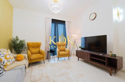 Apartment - 1 Bedroom - 2 Bathrooms for rent in Hub Canal 2 - Hub Golf View Apartments - Dubai Sports City - Dubai