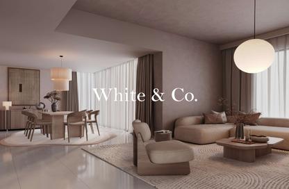 Apartment - 2 - 3 for sale in Beachfront Gates 2 - Beachfront Gates - Residential District - Dubai South (Dubai World Central) - Dubai