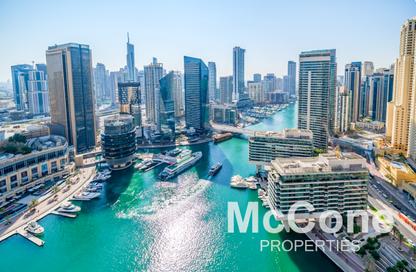 Apartment - 1 Bedroom - 2 Bathrooms for rent in Bay Central Tower East - Bay Central - Dubai Marina - Dubai