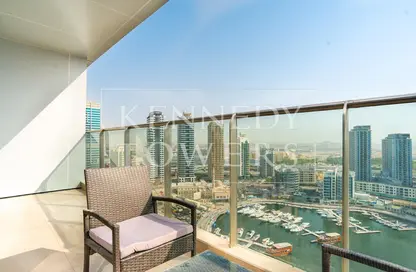 Apartment - 1 Bedroom - 1 Bathroom for rent in Sparkle Tower 1 - Sparkle Towers - Dubai Marina - Dubai