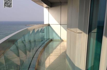 Apartment - 2 Bedrooms - 4 Bathrooms for sale in Corniche Tower - Ajman Corniche Road - Ajman