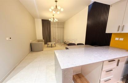 Apartment - 1 - 2 for rent in The V Tower - Dubai Land Residence Complex - Dubai